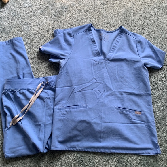Figs Scrub Set - Sz M - Picture 1 of 10